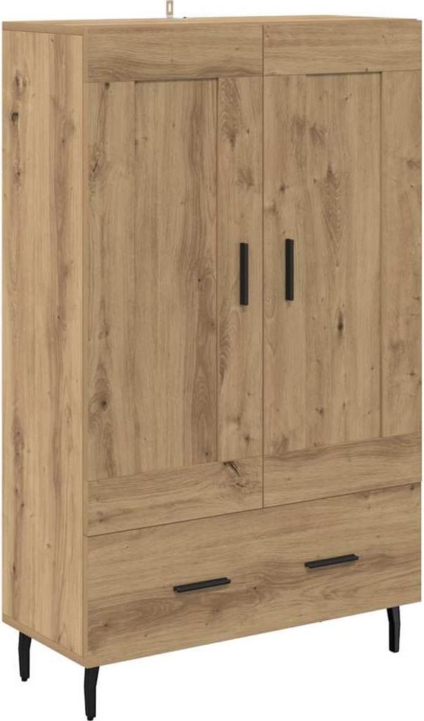 (Saisonschlussverkauf)Highboard(1 pc) - modernen Design - Mehrzweckschrank für Wohnzimmer - Artisan-Eiche 69,5x31x115 cm Holzwerkstoff - Kommo...