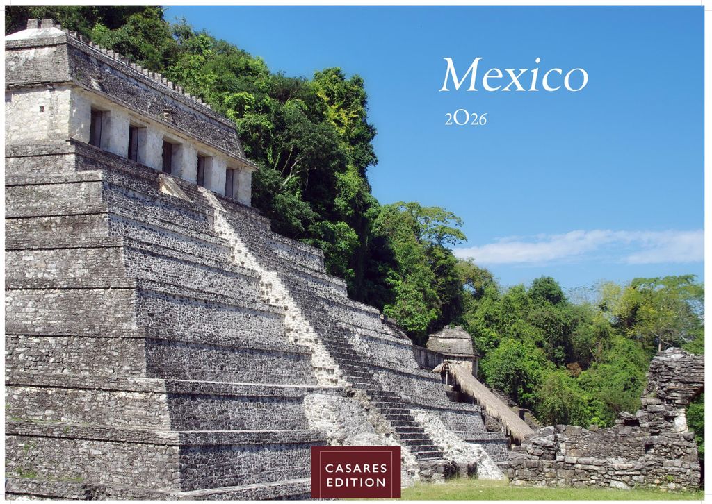 Mexico Kalender 2026 - Wandkalender | Fotokalender Nordamerika 24x35cm - Faszinierende Bilder voller Lebensfreude, ideal als Geschenk oder Deko mit...