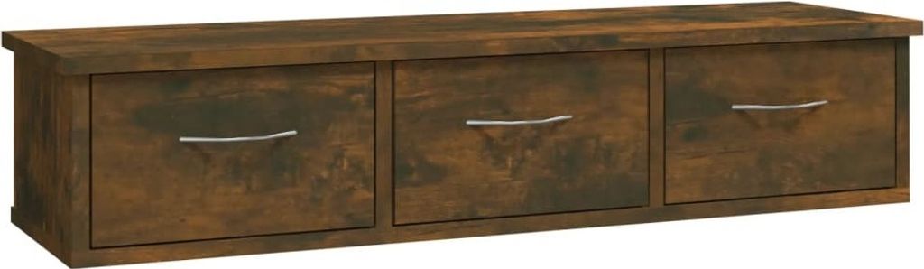 Wandschrank Räuchereiche 88x26x18,5 cm Holzwerkstoff