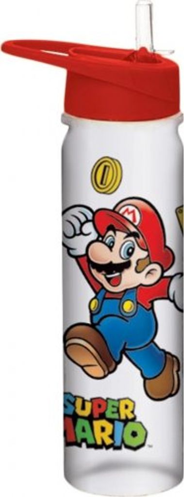 Super Mario (Jump) 25oz/700ml Plastic Drinks Bottle Produktbild 