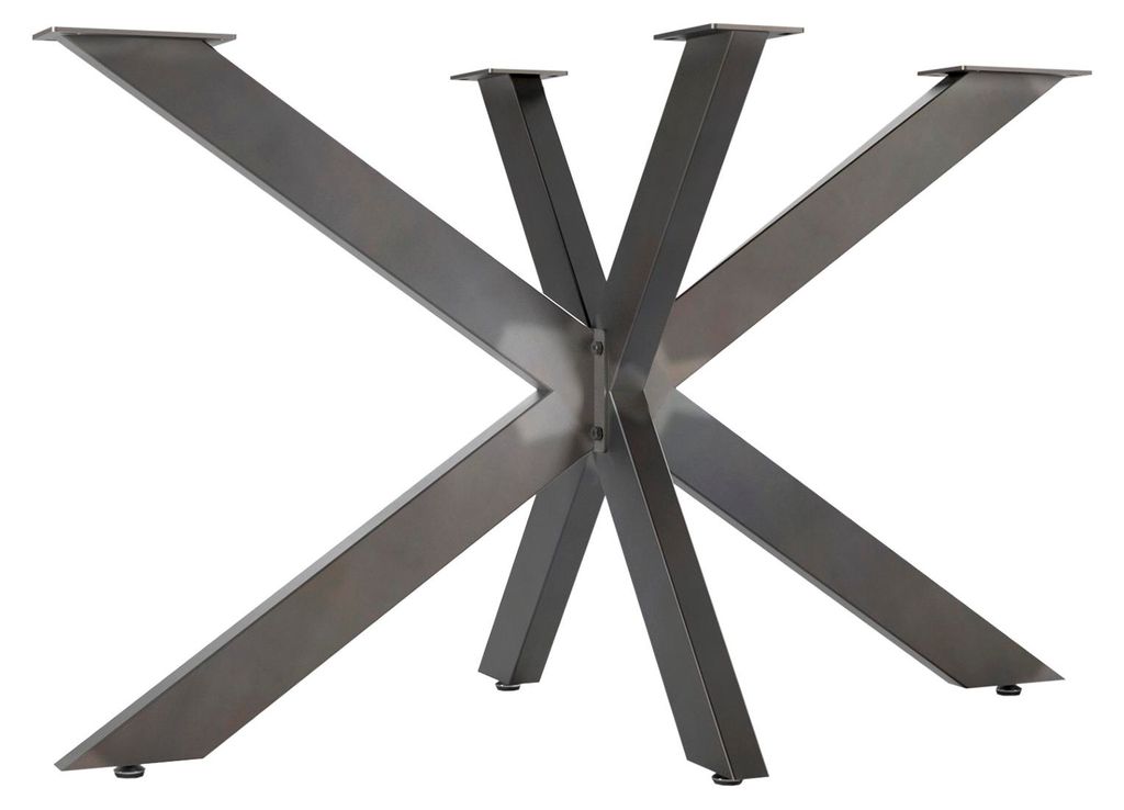 SOTECH Tischgestell SPIDER 1200 x 680 x 710 mm – Vintage Look, Stahl