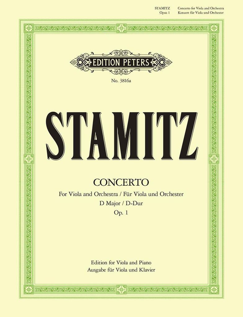 Konzert in D-Dur Op. 1