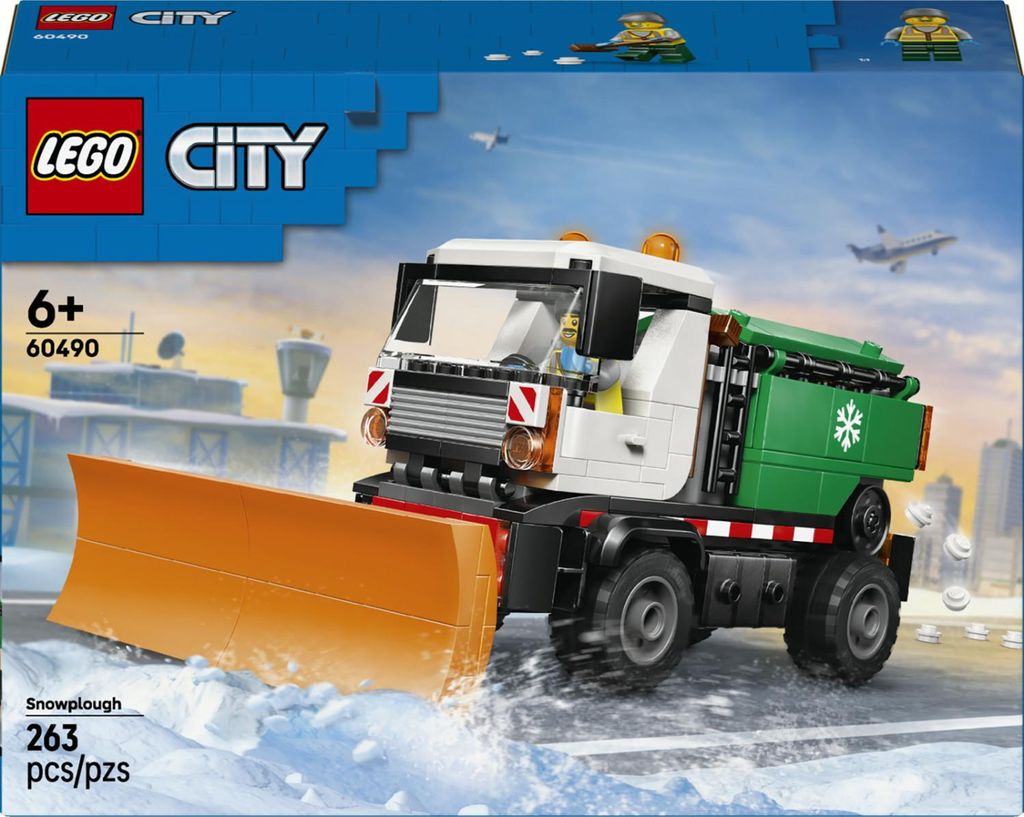 LEGO City Spazzaneve 60490 Set da Costruzione 263 Pezzi per Immagine del prodotto 