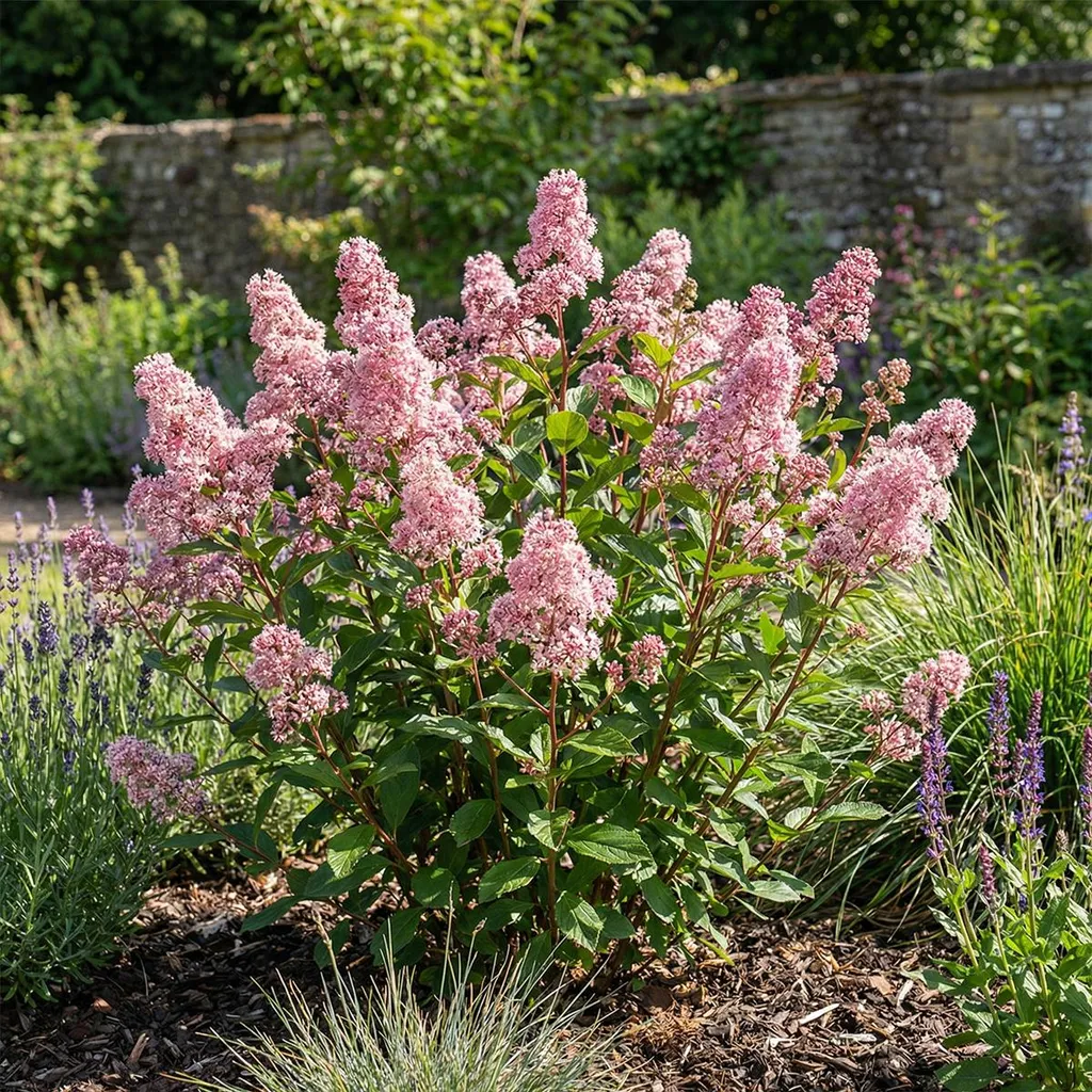 Arbuste fleuri résistant au froid : Lilas américain Perle Rose 23cm