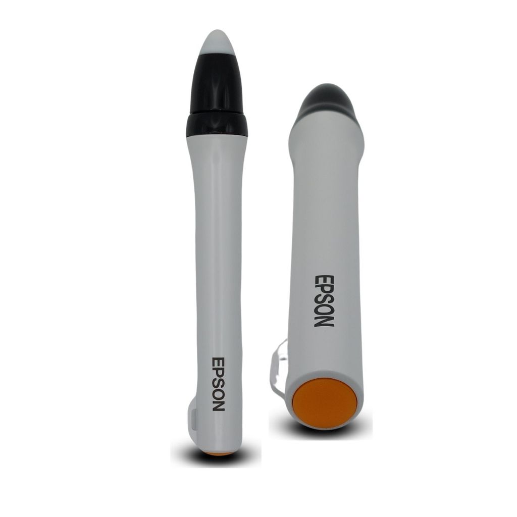 EPSON 1637943 – ELPPN03A - V12H522001 original Interactive Pen (Orange) für Epson Projektoren – sofort einsatzbereit, kein Setup nötig