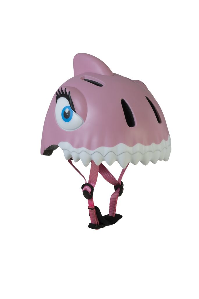 Crazy Safety Kinderhelm Hai rosa pink 49-55cm Kopfumfang Produktbild 