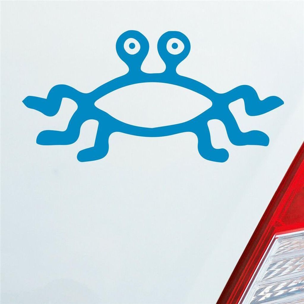 Auto Aufkleber Krabbe Krebs Sternzeichen Crab Tier Meer See Produktbild 