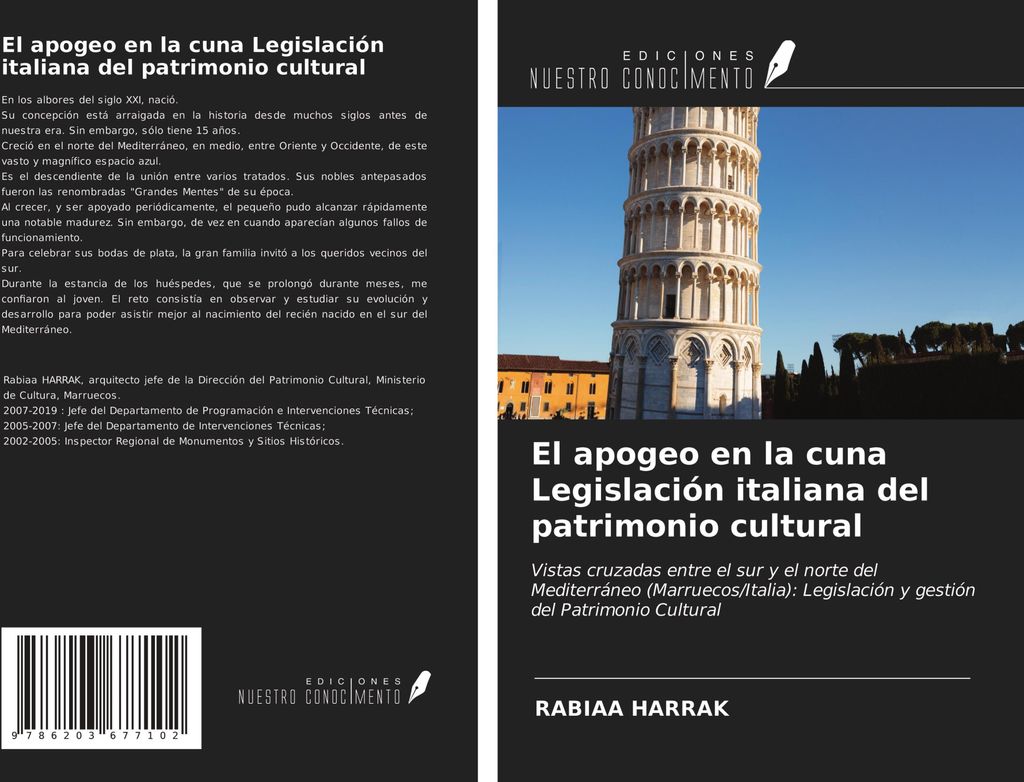 El apogeo en la cuna Legislación italiana del patrimonio cultural