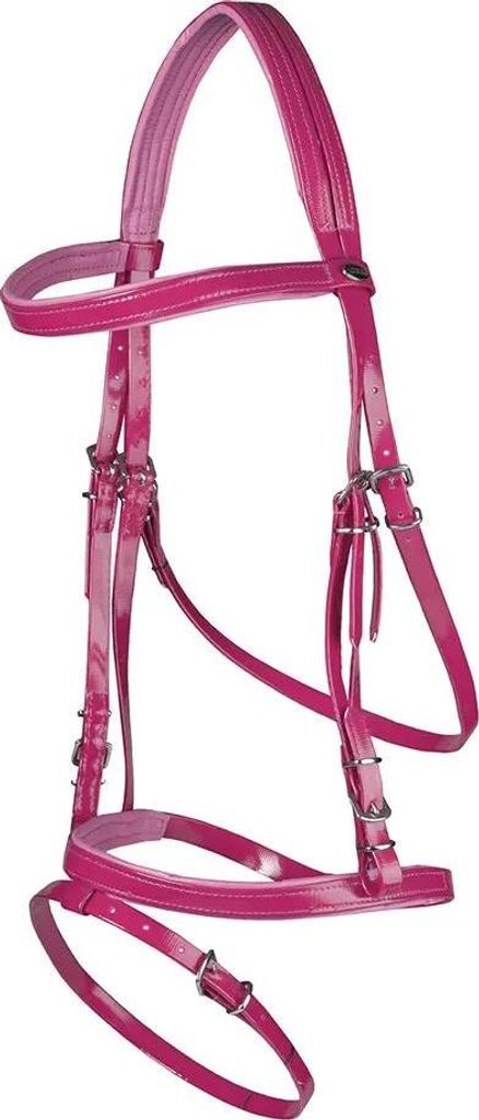 Horka Pvc Flashy Trense Rosa Cob Rosa Cob