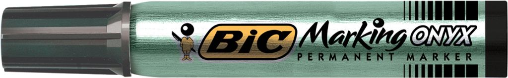 BIC Permanent Marker Marking Onyx 1591 Keilspitze schwarz