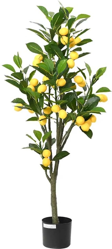 Zitronenbaum Künstlich 136 Blätter 120 cm Grün