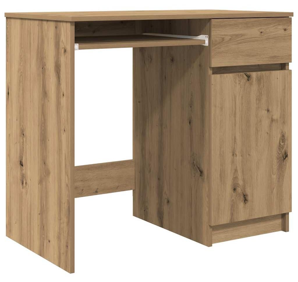 vidaXL Schreibtisch Artisan-Eiche 86x49x76 cm Holzwerkstoff