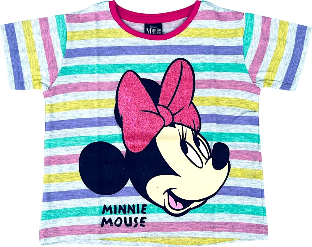 T-Shirt Disney Minnie Mouse Bunt 128 cm