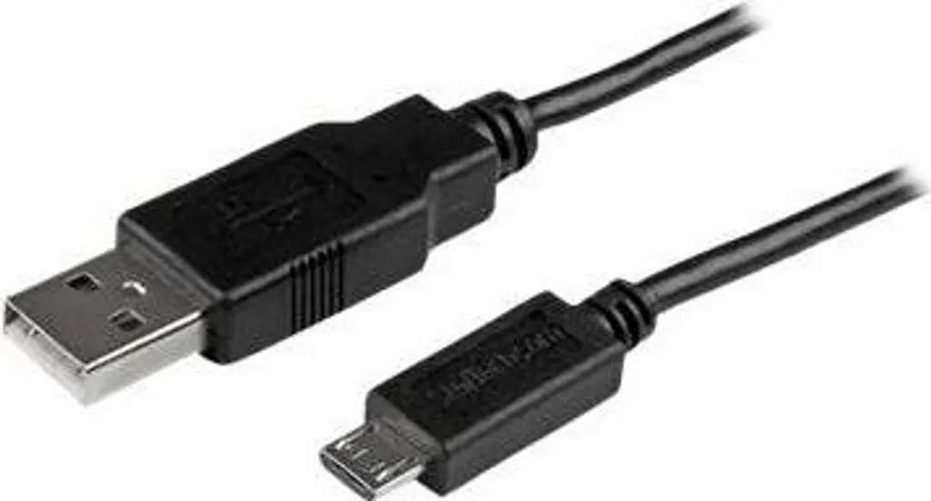 Cavetto Micro USB 50cm per Tablet e Smartphone - StarTech Slim Nero - 3