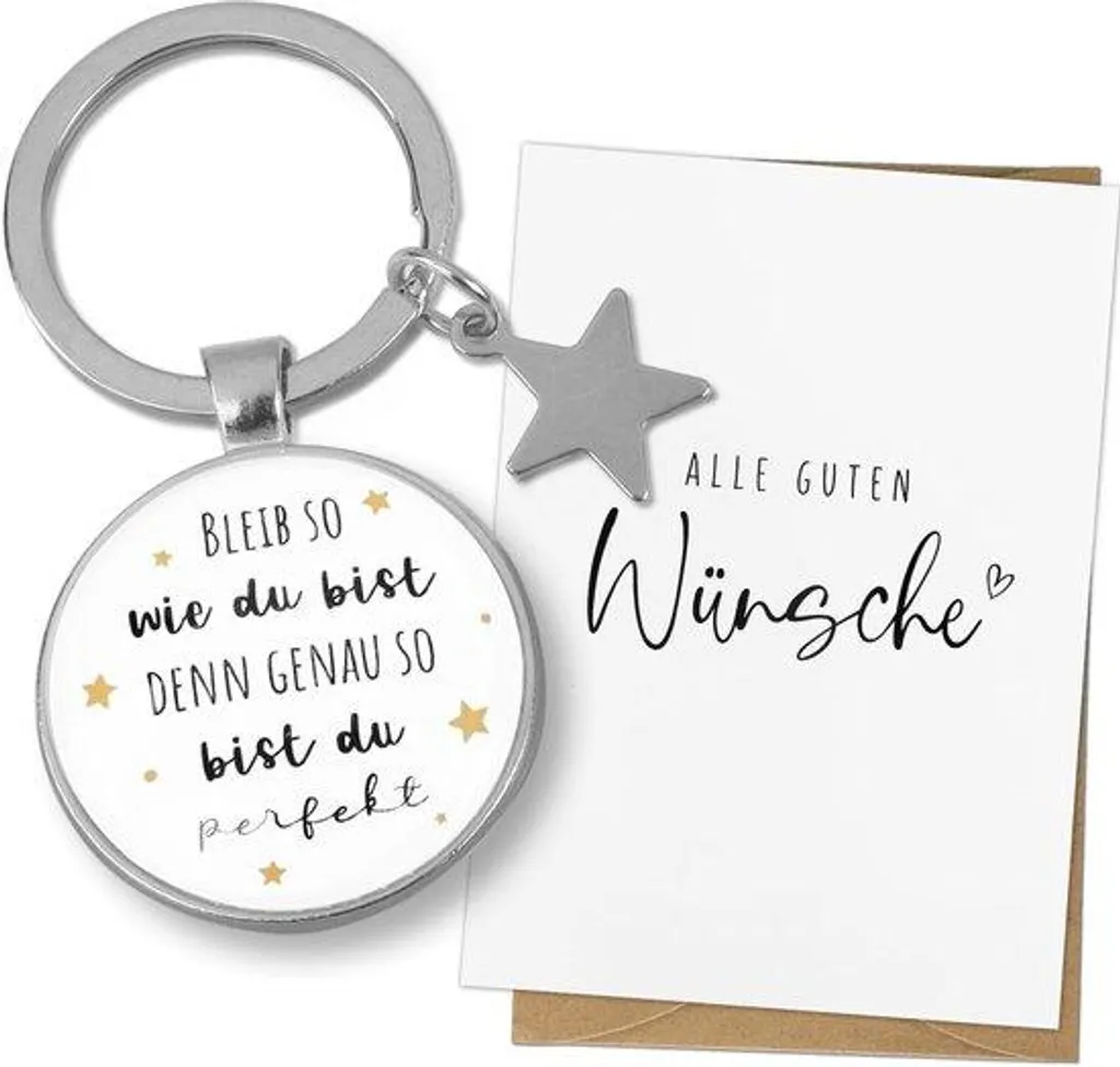 Porte-clés de motivation gravés en acier - Design robuste et inspirant