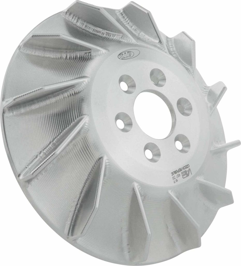 SIP CNC Aluminium Schwungradlüfter mit einem Gewicht von 850 g für maximale Effizienz