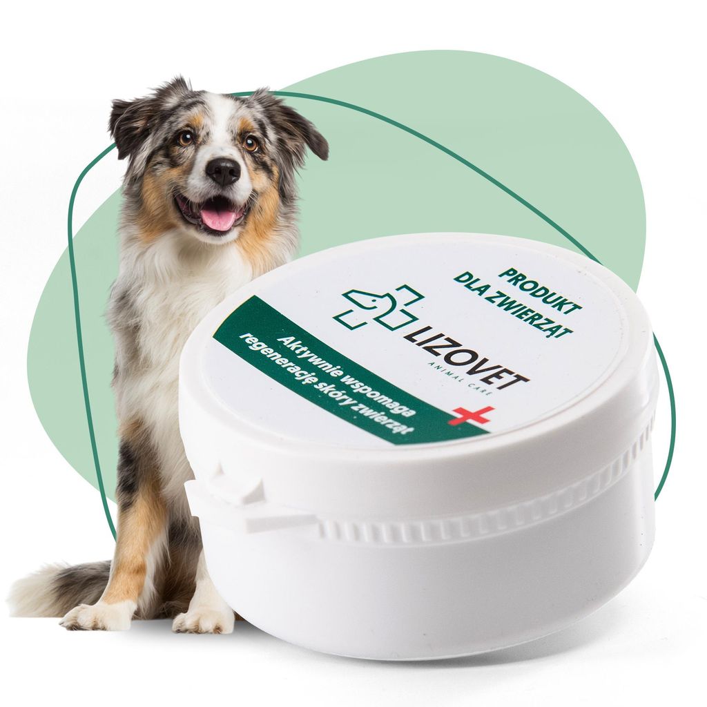 LIZOVET Hautpflegebalsam für Tiere, hautschützend, regenerierend, antibakteriell, feuchtigkeitsspendend für Hunde, Katzen, Pferde und Nutztiere ...