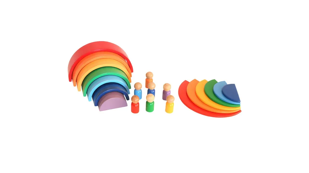 Jeu Waldorf 100% Tilleul et MDF - Skye Decor Multicolore Durable - 5