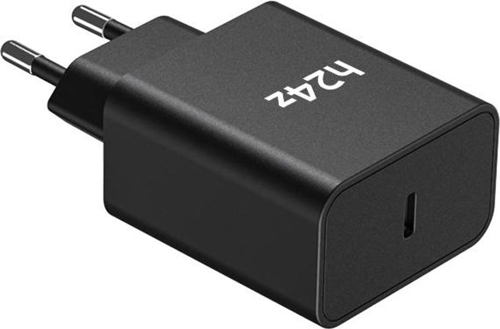 USB C Schnellladegerät mit Kabel Universal Netzteil Ladegerät 45Watt – Schwarz / Ohne Kabel