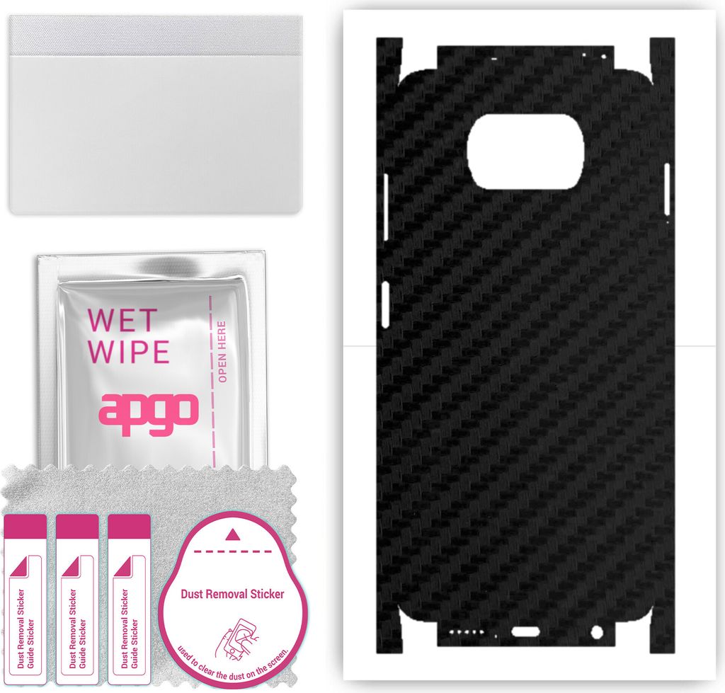 apgo Rückseite + Seiten Schutzfolie, Skin, kompatibel mit Xiaomi Poco X3 NFC, Hinten Displayschutzfolie aus Vinylfolie, kratzfest, einfache Montag...
