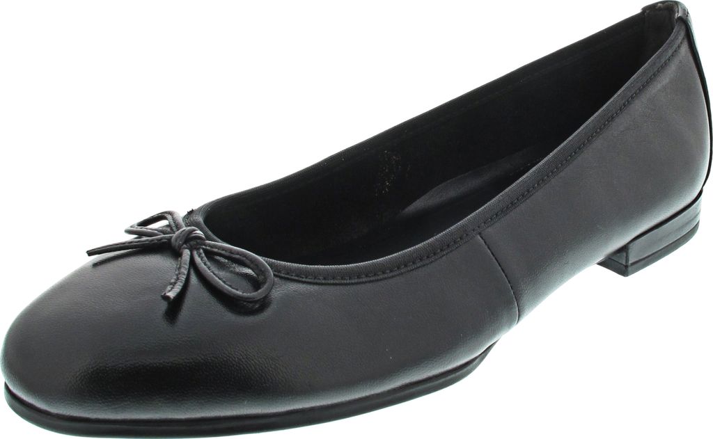 Tamaris Damen Ballerina klassisch Schleife Leder Produktbild 84