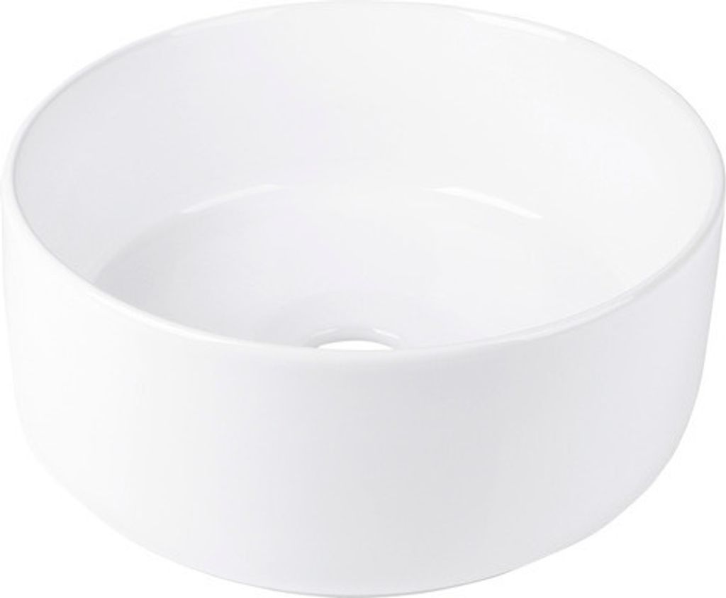 differnz Marba Aufsatzwaschbecken, weiß, 25 x 25 cm, Produktbild 