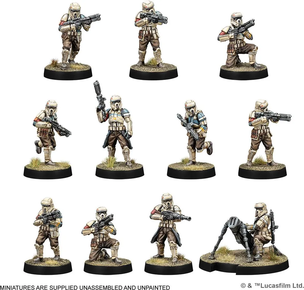 Imperial Shoretroopers Star Wars Legion Unité Élite Multilingue FR - 3
