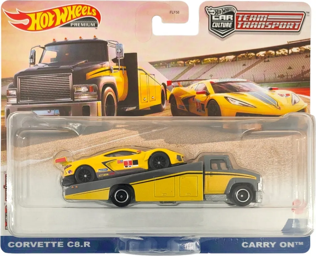 Coffret miniature Team Transport avec Corvette C8 Isma