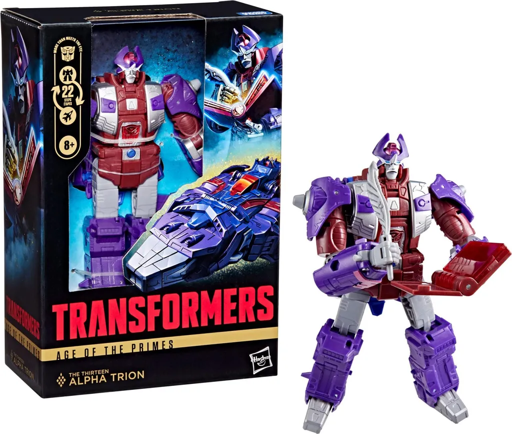 Figurine de collection Transformers Alpha Trion The Thirteen de 18 cm - 2