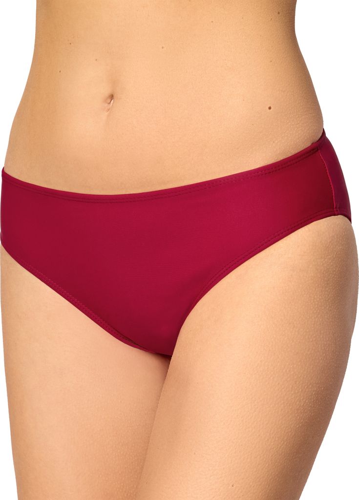 Merry Style Damen Bikini Slip MSVR1(Weinrot (4242), 42)