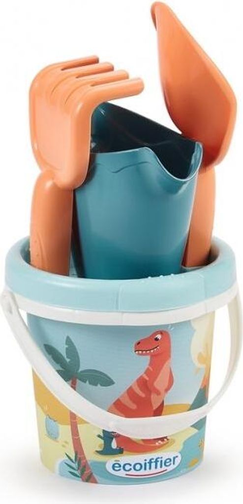 Ecoiffier Outdoor Spielzeug Sand Eimergarnitur Dino mit Produktbild 