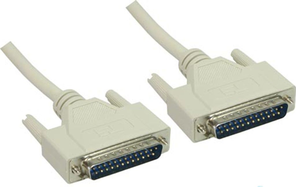 Serielle / Parallele Verbindung, 25pol St/ 25pol St, Länge: 5m, Good Connections
