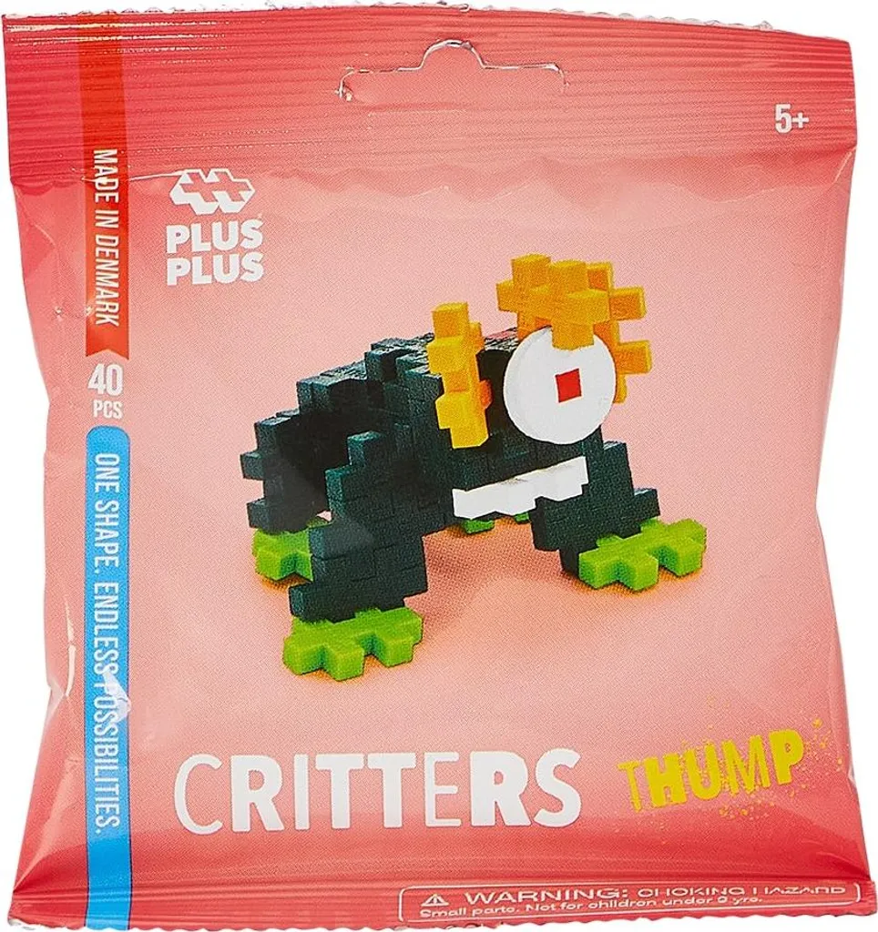 Plus-Plus Monsters P24 : Jeu créatif blocs de construction nomades