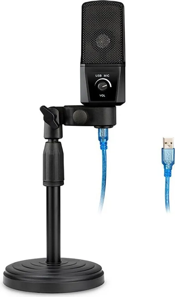 Microphone Áengus ES310 USB pour éliminer les bruits ambiants en télétravail