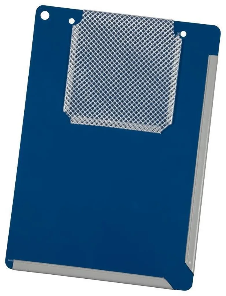 Pochette A4 PVC bleu avec soudure de pliage renforcée EICHNER 9015