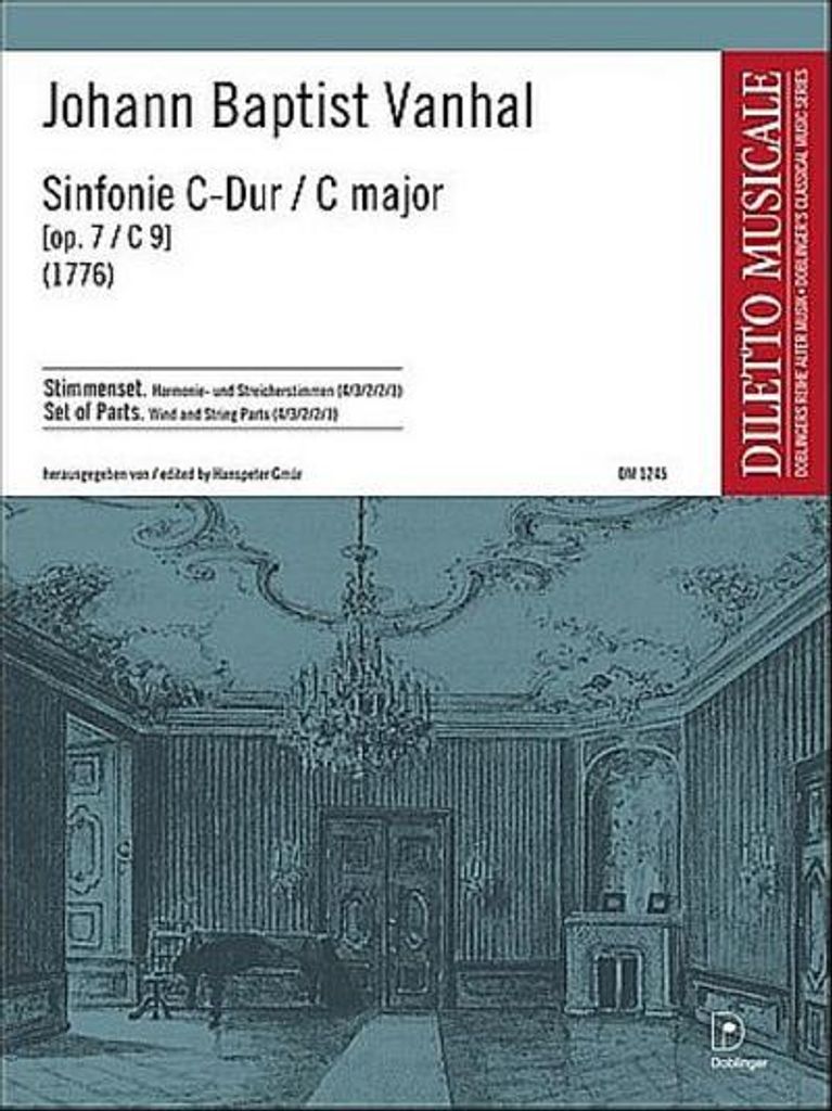 Sinfonie C-Dur op.7/c9für Kammerorchester