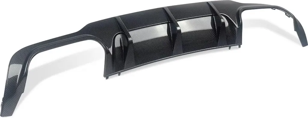 Diffuseur arrière look carbone Mercedes Classe C W204 style C63 AMG