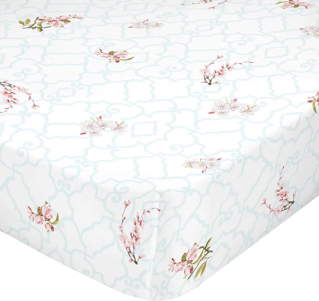 Lenzuolo con Angoli HappyFriday Sakura 180x200x32 Cotone 100%