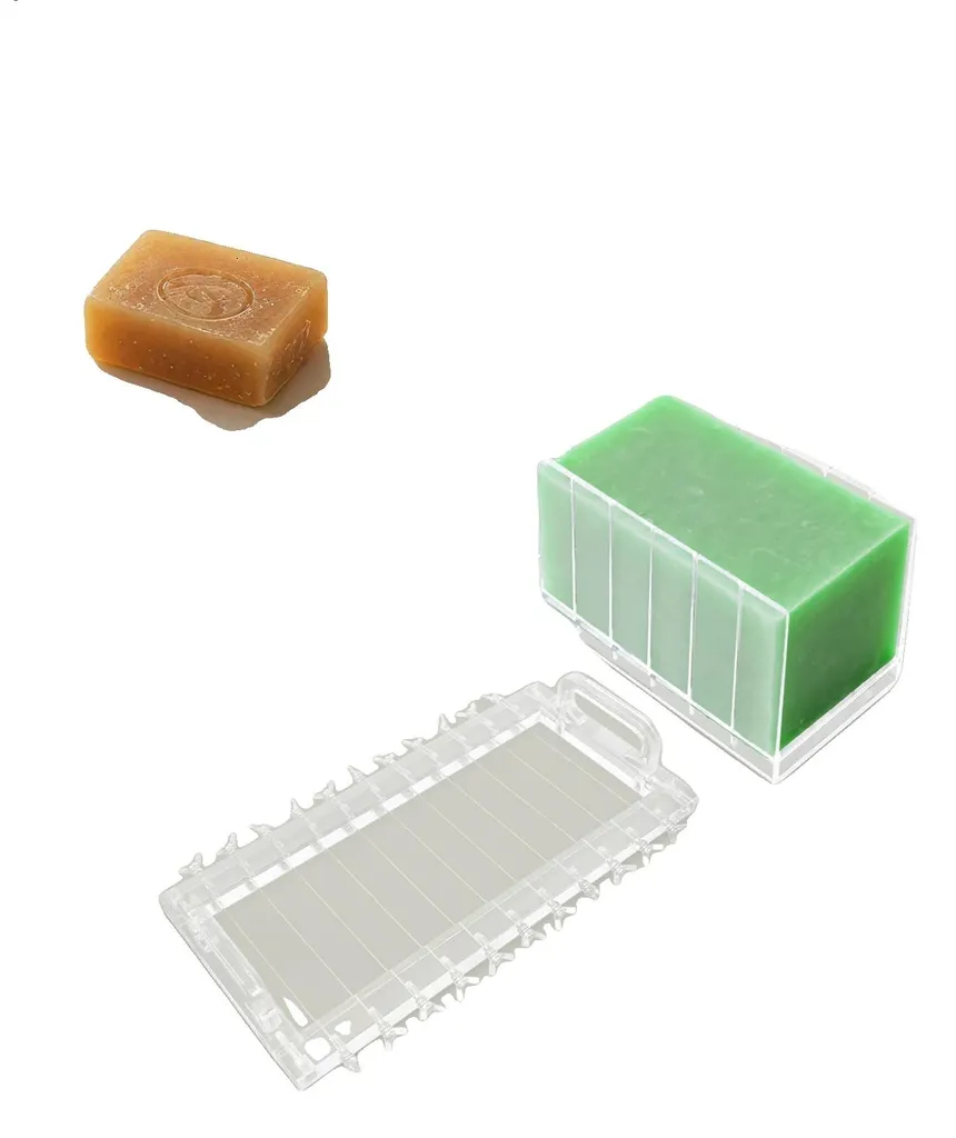 Coupe-savon acrylique anti-casse avec fils réglables pour tranches nettes