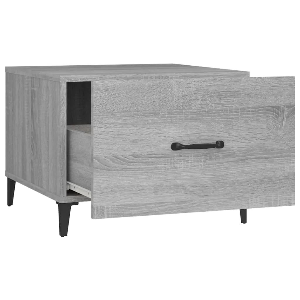 Table basse de salon compacte 50x50 cm, idéale pour petit espace et studio - 9