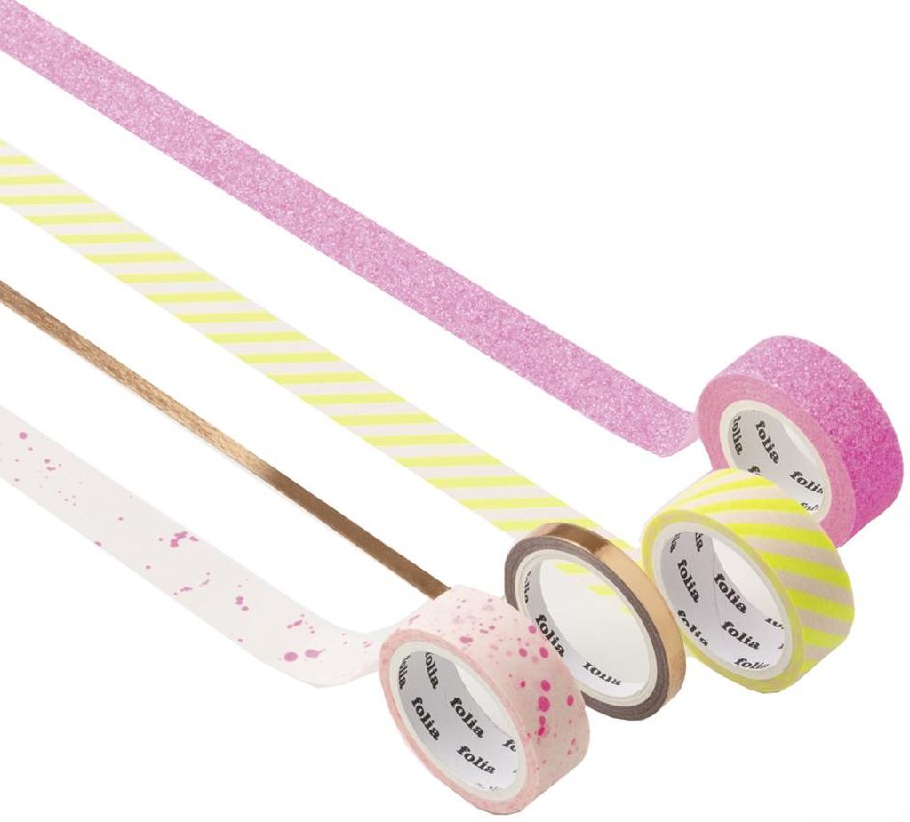 Ruban adhésif pailleté et washi, créé par Frau Hölle Image du produit 