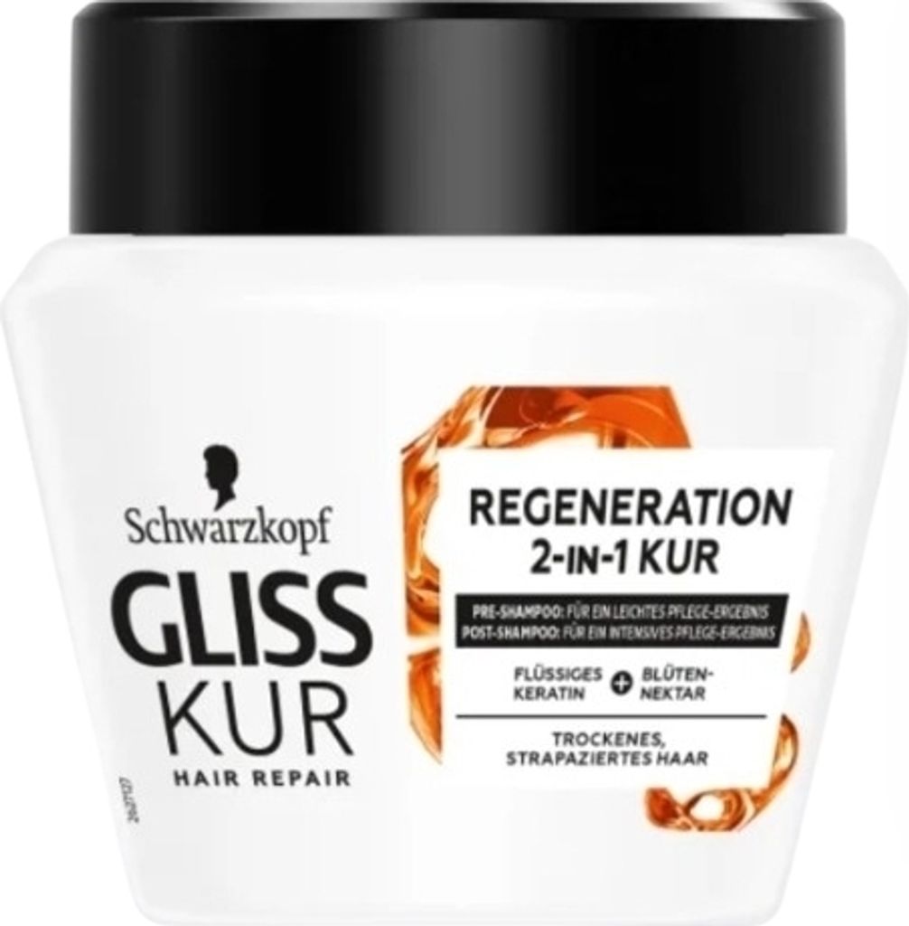 Gliss Kur, Regeneration, Haarmaske, 300 ml