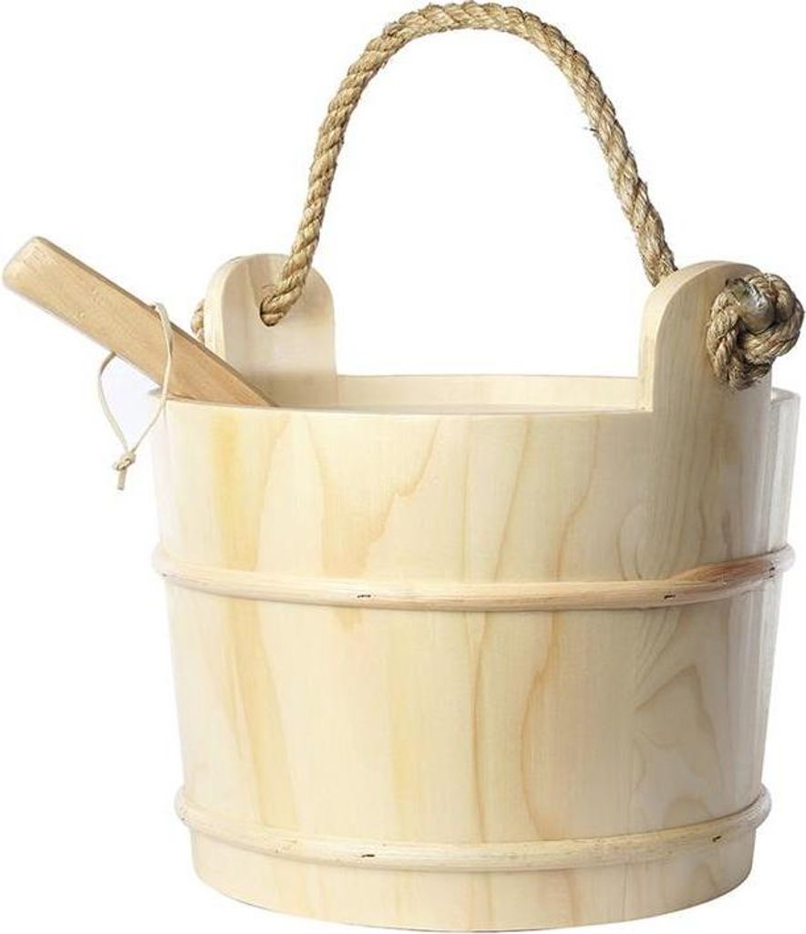 Saunaeimer mit Schöpfkelle (10 L)