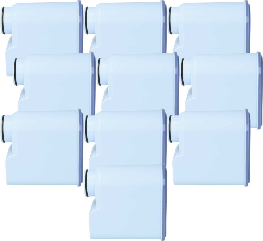 vhbw 10x Wasserfilter Filter kompatibel mit Philips Serie 3000 HD8829/11, HD8823/01 Kaffeevollautomat, Espressomaschine Hellblau