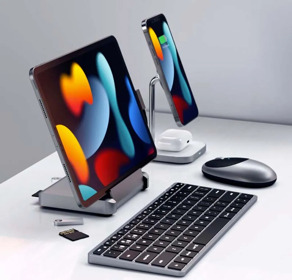 Petit Clavier Bluetooth Satechi Slim X1 Mini QWERTY - Gain de Place - 6