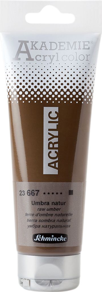 Schmincke 120ml AKADEMIE Acryl color Umbra natur Acryl 23 667 012