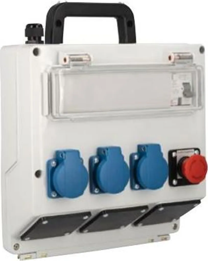 Coffret de chantier Fixo F 1D SCHWABE 230V 16A 3,5 kW - Réf 861507