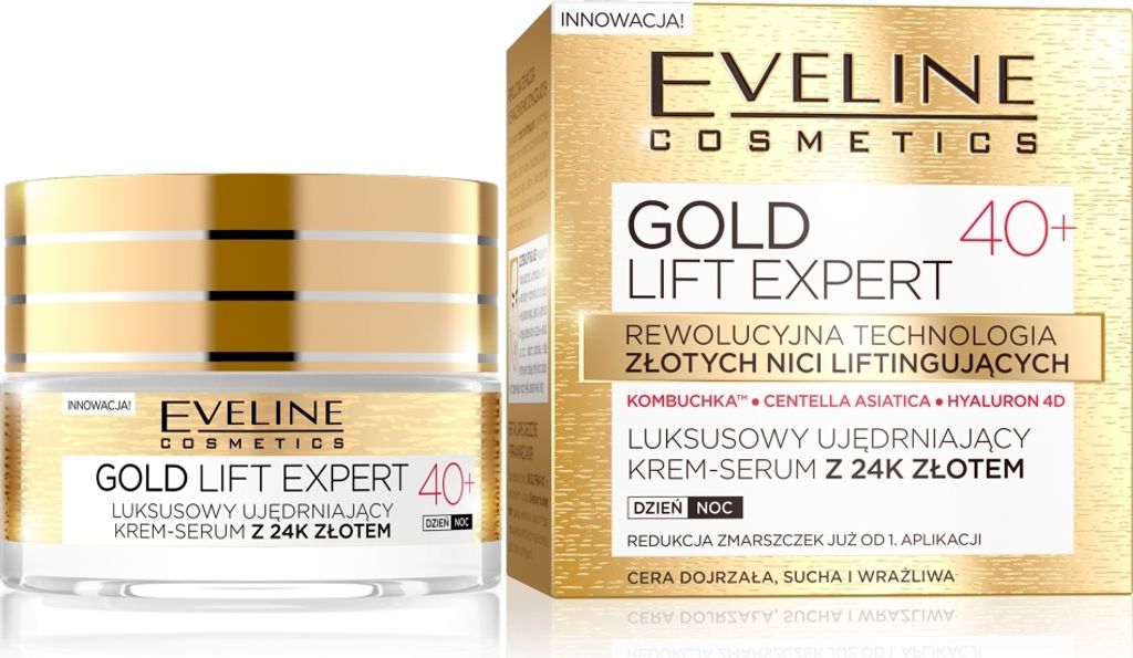 Eveline Gold Lift Expert Anti-Aging Tages- & Nachtcreme Produktbild 