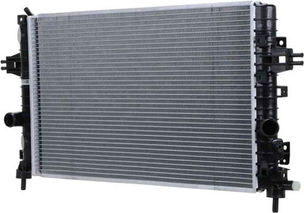 Radiateur moteur HELLA 600-368mm pour Opel Zafira, ailettes brasées