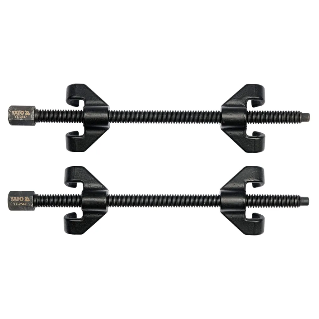 Set 2 pz Compressore Molle YATO YT-2544 355mm Acciaio Forgiato